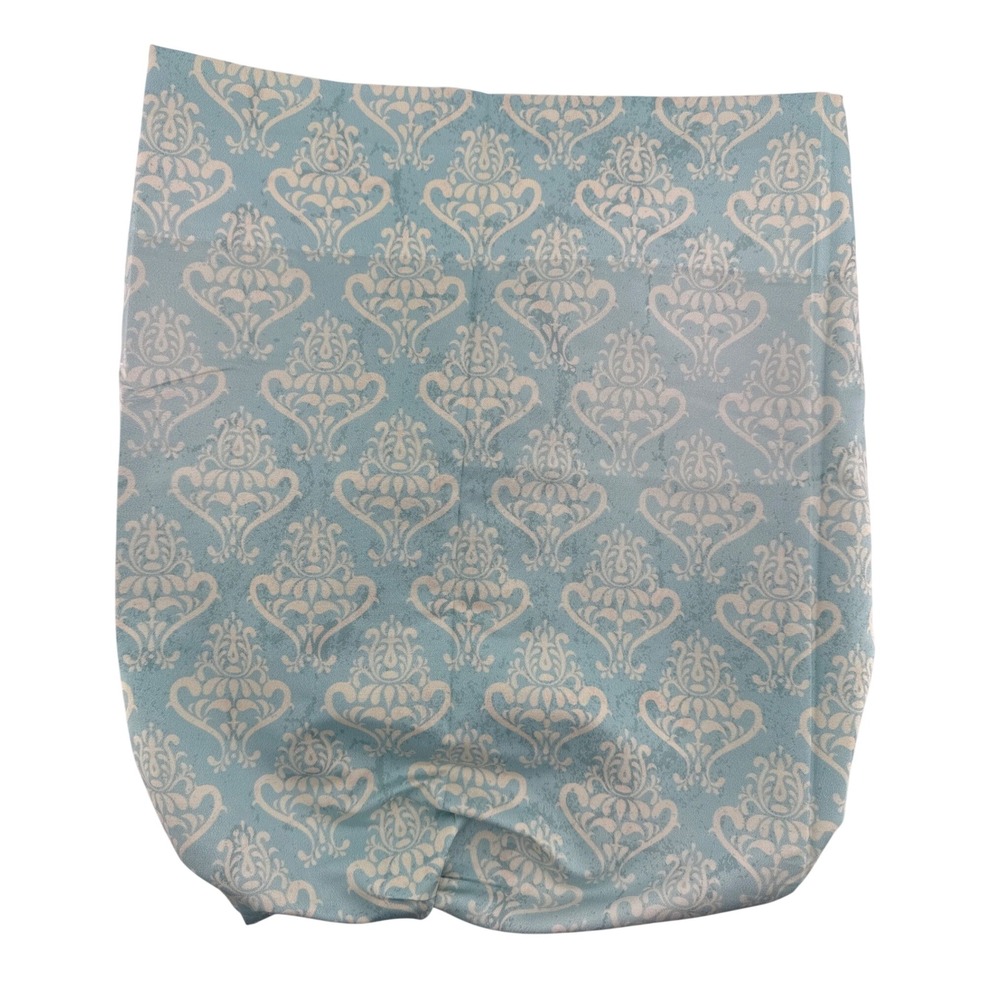 Ambesonne Blue Damask Premium Window Curtains 2 Panel Set Rod Pocket 56x84 - Picture 6 of 6